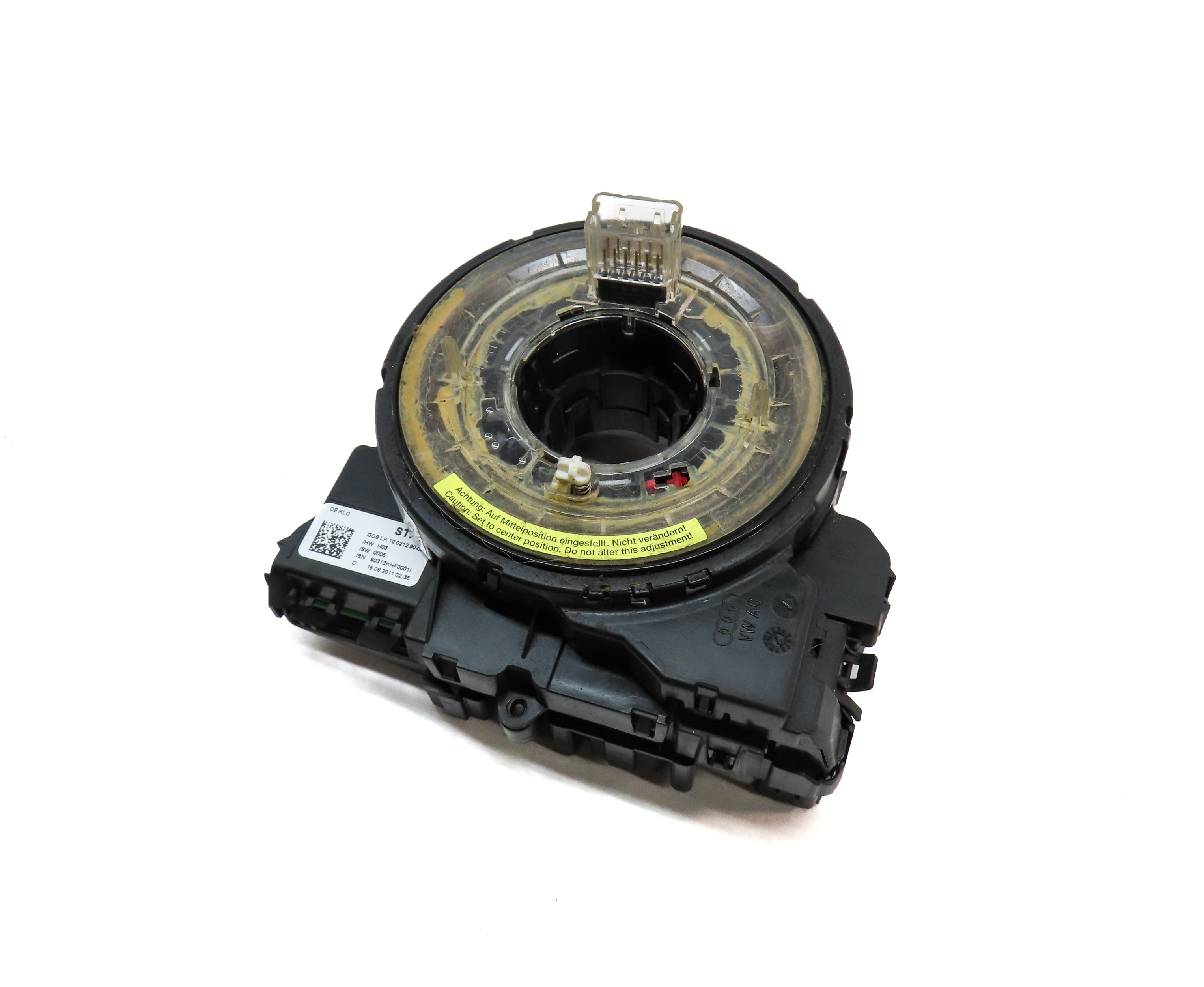2012 AUDI A8 (D4 4H) STEERING COLUMN CLOCKSPRING — exact item pictured